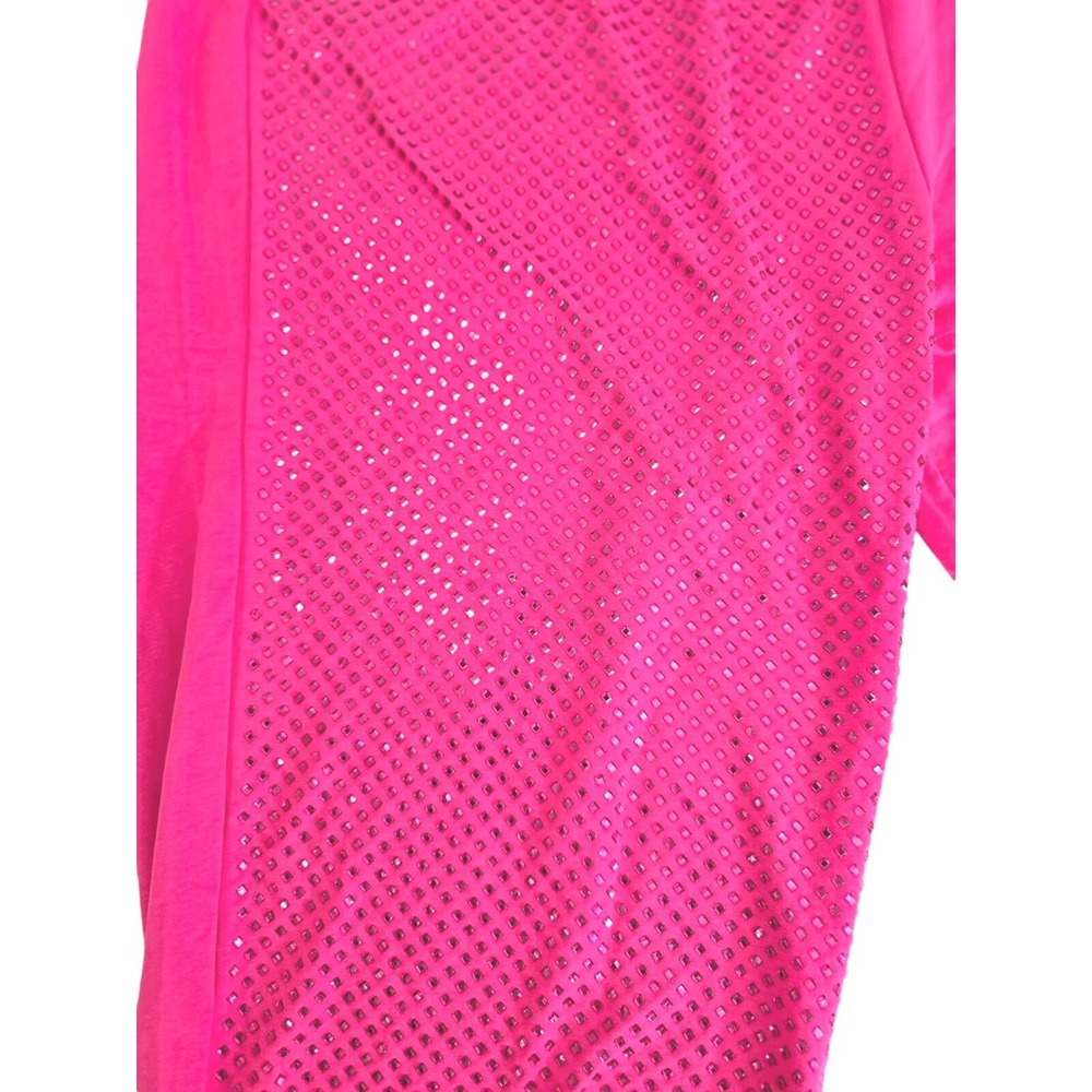 NWT Womens Sweatpants Crop Top Outfit Plus Size 3X Sequins Club Party Casual NEW - Picture 6 of 10